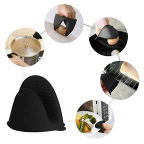 Safe Grip: Luvas de Forno de Silicone Resistentes ao Calo