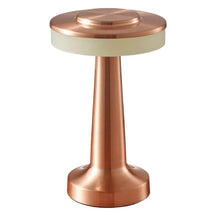 Retro Glow: Lâmpada de Mesa LED Regulável